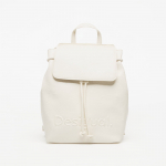 Desigual Back Half Logo Luena Mini Ecru Backpack White (26SAKP181008 Seljakotid)