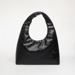 Calvin Klein Emblem Aop Puffer Lg Shoulder Bag Black (LV04F3199G UB1 Kotid)