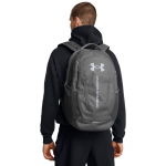 Under Armour Hustle 6.0 Backpack Castlerock/ Steel (1384672-025 Seljakotid)