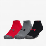 Under Armour Heatgear Low Cut Socks 3-Pack Red (1346753-600 Sokid)