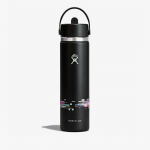 Hydro Flask 710 ml Wide Flex Straw Cap Glitch Black 710 - Suurus 710 ml (LE26-W24-1007 Joogipudelid)