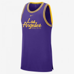 Nike NBA Los Angeles Lakers DNA Dri-FIT Tank Top Purple - Suurus Universaalne (DH9375-504 T-s&auml;rgid)