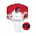Wilson NBA Portland Trail Blazers Team Mini krep&scaron;inio lenta - Suurus Universaalne (WTBA1302-POR Korvpalli pallid)