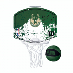 Wilson NBA Milwaukee Bucks Team Mini krep&scaron;inio lenta - Suurus Universaalne (WTBA1302-MIL Korvpalli pallid)