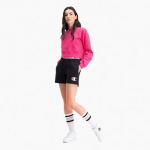 Champion Double Waistband Shorts Women's Black - Suurus Universaalne (112648-KK001-NBK L&uuml;hikesed p&uuml;ksid)