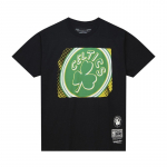 Mitchell & Ness NBA Big Face 7.0 SS Tee Boston Celtics - Suurus Universaalne (BMTR5904-BCEYYPPPBLCK T-s&auml;rgid)