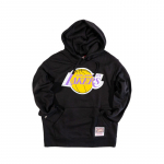 Mitchell & Ness NBA Team Logo Hoody Los Angeles Lakers - Suurus Universaalne (HDSSINTL1267-LALBLCK Džemprid)