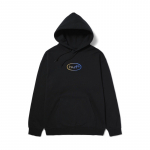 HUF Loose 98 Hoodie Black - Suurus Universaalne (PF00634-BLACK Džemprid)