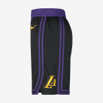 Nike Nba Los Angeles Lakers City Edition Dri-Fit &Scaron;ortai - Suurus Universaalne (DX8706-010 L&uuml;hikesed p&uuml;ksid)