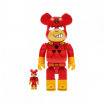 Figurki Medicom x The Simpsons Bearbricks 100% & 400% Set "Radioactive Man" - Suurus Universaalne (THE-SIMPSONS-RADIOAC )