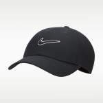 Nike Club Unstructured Swoosh Cap Black/ Black - Suurus Universaalne (FB5369-010 Teised m&uuml;tsid)