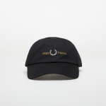FRED PERRY Flp Twill Cap Black - Suurus Universaalne (HW2300 220 Teised m&uuml;tsid)