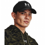 Under Armour Mens Branded Lockup Adjustable Cap Black - Suurus Universaalne (1381645-001 Teised m&uuml;tsid)