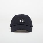 FRED PERRY Pique Classic Cap Navy/ Snow White - Suurus Universaalne (HW2295 267 Teised m&uuml;tsid)