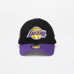 New Era Los Angeles Lakers 9FORTY NBA Side Patch Adjustable Cap Black/ Trp - Suurus Universaalne (60667447 Teised m&uuml;tsid)