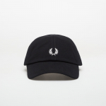 FRED PERRY Pique Classic Cap Black/ Snowwhite - Suurus Universaalne (HW2295 843 Teised m&uuml;tsid)