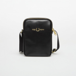 FRED PERRY Smooth Leather Small Side Bag Black - Suurus Universaalne (L2802 102 Kotid)
