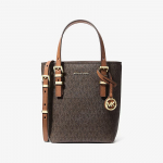 Michael Kors Quinn Extra-Small Signature Logo And Leather Convertible Tote Bag Brown/ Acorn - Suurus Universaalne (32T5GQNC0B 252 Kotid)