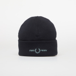 FRED PERRY Graphic FLP Beanie Navy/Silver Blue - Suurus Universaalne (C3300 Q34 Teised m&uuml;tsid)