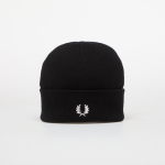 FRED PERRY Classic Merino Wool Beanie Black/ Snow White - Suurus Universaalne (C3316 843 Teised m&uuml;tsid)