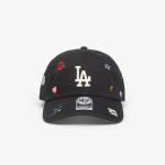 '47 Brand MLB Clean Up Multi Scatter Los Angeles Dodgers Cap Black - Suurus Universaalne (15121320 Teised m&uuml;tsid)