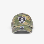 '47 Brand NFL Clean Up Las Vegas Raiders Cap Camo - Suurus Universaalne (15121377 Teised m&uuml;tsid)