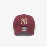 '47 Brand MLB Clean Up Contrast New York Yankees Cap Burgundy - Suurus Universaalne (15121368 Teised m&uuml;tsid)