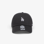 '47 Brand MLB Clean Up Base Runner Los Angeles Dodgers Cap Black - Suurus Universaalne (15121407 Teised m&uuml;tsid)