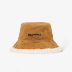 Kapelusz Karl Lagerfeld Jeans Suede Fur Rev Bucket Hat Brown - Suurus Universaalne (B4W33060157 Teised m&uuml;tsid)