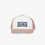 Patagonia P-6 Logo Trucker Hat Birch White - Suurus Universaalne (38289 BCW Teised m&uuml;tsid)