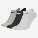 Nike Everyday Lightweight Value No Show kojinės (3 poros) - Suurus Universaalne (SX2554-901 Sokid)