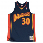 Mitchell & Ness NBA Swingman Jersey Golden State Warriors Road 2009-10 Stephen Curry - Suurus Universaalne (SMJYGS18170-GSWNAVY09SCU T-s&auml;rgid)