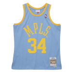 Mitchell & Ness NBA Swingman Jersey Los Angeles Lakers 2001-02 Shaquille O'Neal - Suurus Universaalne (SMJY3176-LAL01SONCLBL T-s&auml;rgid)