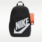 Nike Elemental Big Kids' Backpack (20L) Black/ Orange/ White 20 - Suurus MISC (HJ4186-010 Seljakotid)