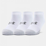 Under Armour HeatGear No Show kojinės (3 poros) - Suurus XL (1346755-100 Sokid)