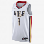 Nike NBANew Orleans Pelicans City Edition Dri-FIT Swingman Jersey Zion Williamson - Suurus XXL (DB4037-100 T-s&auml;rgid)