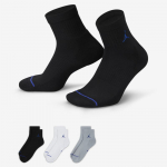Jordan Everyday Ankle Dri-Fit Kojinės (3 Poros) - Suurus XL (DX9655-904 Sokid)