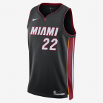 Nike Dri-FIT NBA Swingman Jersey Miami Heat Icon Edition 2022/23 - Suurus Jimmy Butler - Suurus XXL (DN2011-010 T-s&auml;rgid)
