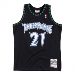 Mitchell & Ness NBA Swingman Jerseys Minnesota Timberwolves - Suurus Kevin Garnett #21 - Suurus XL (SMJYGS18392-MTIBLCK9 T-s&auml;rgid)