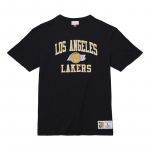 Mitchell & Ness NBA Legendary Slub SS Tee Vintage Logo Los Angeles Lakers - Suurus XXL (TCRW6622-LALYYPPPBLCK T-s&auml;rgid)