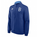 Nike Cooperstown MLB 1/2 Zip Fleece Brooklyn Dodgers - Suurus XXL (02JW-153N-KB-JWQ )