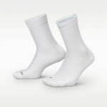Nike Running Lightweight Micro Crew Socks 1 Pair White/ Black/ Pure Platinum - Suurus XL (IB6114-100 Sokid)