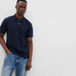 GAP Logo Polo Tapestry Navy - Suurus XL (586306-06 T-s&auml;rgid)