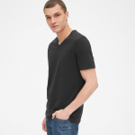 GAP Classic Vneck Tee True Black - Suurus XXL (440768-03 T-s&auml;rgid)