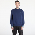 FRED PERRY Crew Neck Sweatshirt Tnsbl/ Snwht/ Dpmt - Suurus XL (M7535 86A Džemprid)