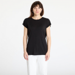 Urban Classics Ladies Modal Extended Shoulder Tee Black - Suurus XL (TB4092 black T-s&auml;rgid)