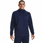 Under Armour Armour Fleece Fz Hoodie Midnight Navy - Suurus XL (1373357-410 Džemprid)