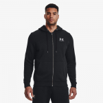 Under Armour Essential Fleece Fz Hood Black - Suurus XL (1373881-001 Džemprid)