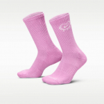 Nike Everyday Plus Cushioned Crew Socks 1-Pack Lt Magenta/ Sail - Suurus XL (IH8626-503 Sokid)