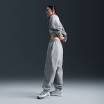 Nike Sportswear Phoenix Fleece Women's High-Waisted Oversized Sweatpants Dark Grey Heather/ Sail - Suurus XXL (FZ5996-063 P&uuml;ksid)